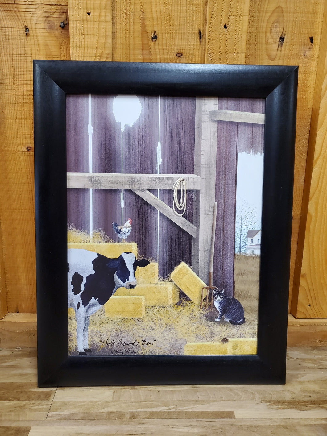 Billy Jacobs Uncle Sammy's Barn Framed Picture